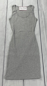 Ribbed Tank Dress