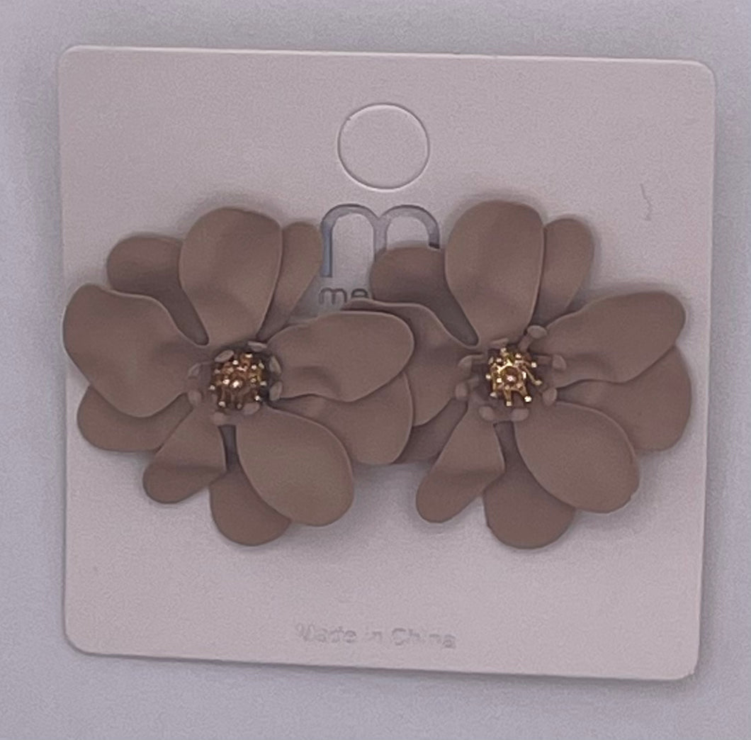 Floral earrings